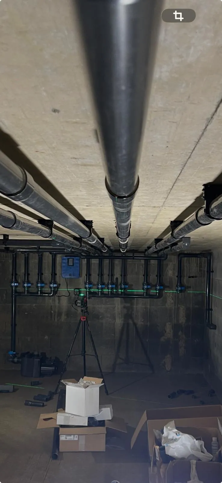 Local technique de piscine remis aux normes à Saint-Étienne, Loire (42) — 2025